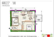 Blumengasse - 2 Zimmer Wohnung mit Balkon | Neubau - Erstbezug | Klimaanlage | Einbauküche | zzgl. Tiefgaragenstellplatz | Top C7