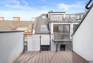 Dachgeschossmaisonette mit tollen Grundriss riesen Loggia