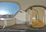 2-Zimmer-Dachgeschosswohnung mit Loggia/Terrasse