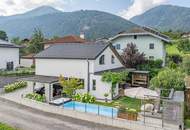 Einfamilienhaus mit Pool und Panoramablick in Toplage