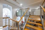 ** großzügige helle Gewerbefläche (Büro / Lager / Werkstatt) mit vielseitigem Potenzial, Extras und einem Stellplatz in Frequenzlage - Nähe Augarten **