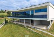 Architektonisches Passivhaus in sonniger Aussichtslage mit zusätzlichem Bauland in Gutenberg, nähe Weiz!