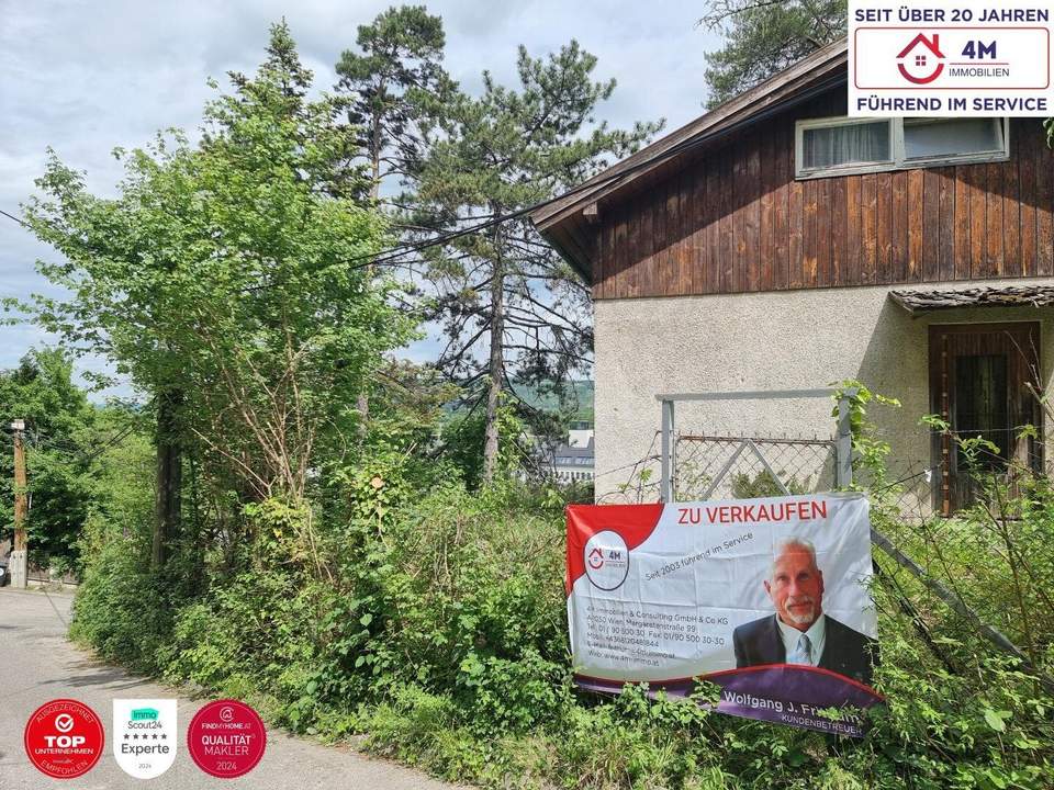 Exklusives Bau- Grundstück an der Grenze zu Klosterneuburg
