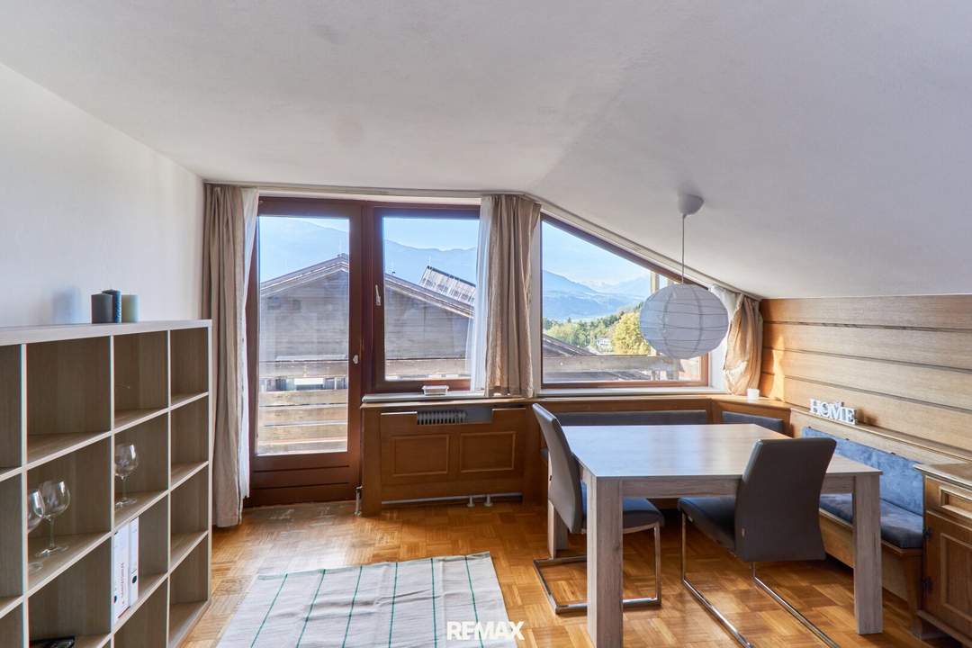 3-Zimmer-Wohnung mit großem Südbalkon und freiem Bergblick in Absam