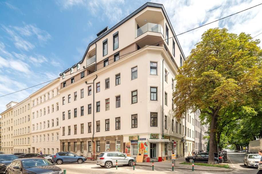 ++FonteFlats++ Fantastischer 4-Zimmer Dachgeschoss-ERSTBEZUG mit großartiger Dachterrasse, Wohnung-miete, 2.349,00,€, 1100 Wien 10., Favoriten