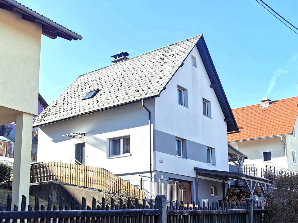 Gut saniertes, sofort verfügbares Einfamilienhaus in Wartberg