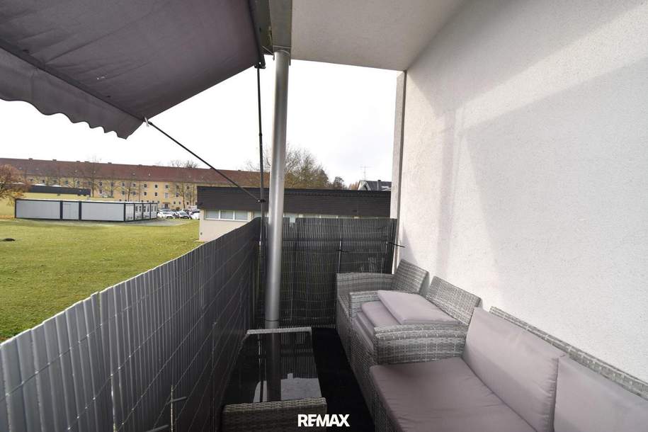 ANLEGERHIT – vermietete 2-Zimmer-Wohnung mit Balkon in zentraler Lage - Top W 7! Nähe BMW, SKF!!, Wohnung-kauf, 120.474,€, 4400 Steyr(Stadt)