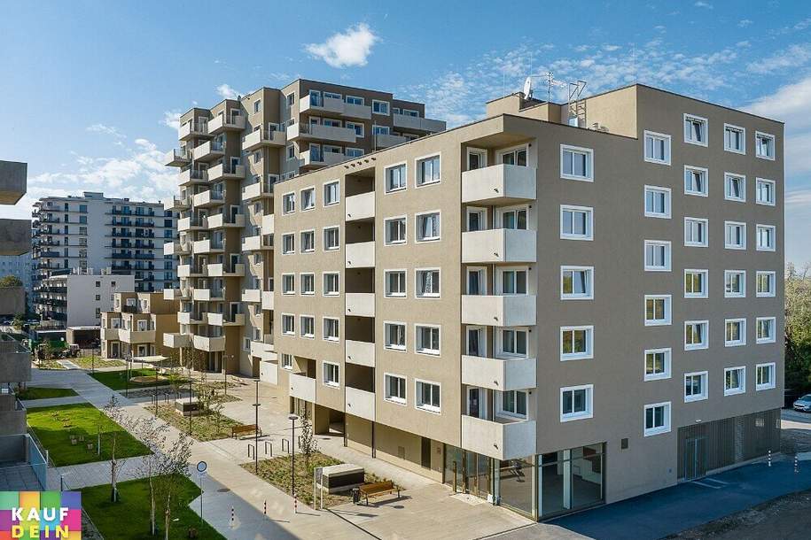 MIETKAUF - LEO AM TEICH!, Wohnung-miete, 900,30,€, 1220 Wien 22., Donaustadt