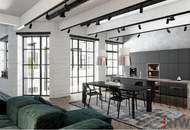 Loftähnliche Wohnung in einem der schönsten Art-Deco-Häuser Wiens