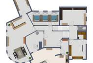 Einzigartiges Haus in Südlage mit unverbaubarem Fernblick auf leichter Hanglage