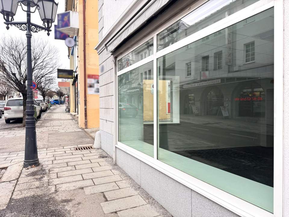 Zentral. Sichtbar. Vielseitig. – Geschäftsfläche im Herzen der Stadt