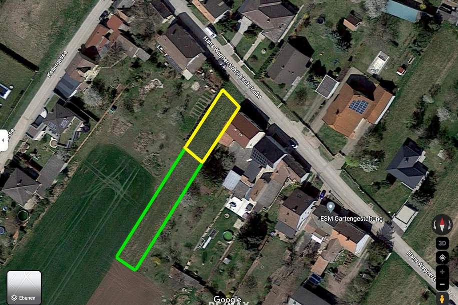 RUHELAGE - BAUGRUND in SCHÖNKIRCHEN, Grund und Boden-kauf, 199.000,€, 2241 Gänserndorf