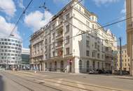 Stilvolle Dachgeschoss-Maisonette mit ca. 37 m² Terrasse, Klimaanlage &amp; Altbaucharme bei Wien Mitte