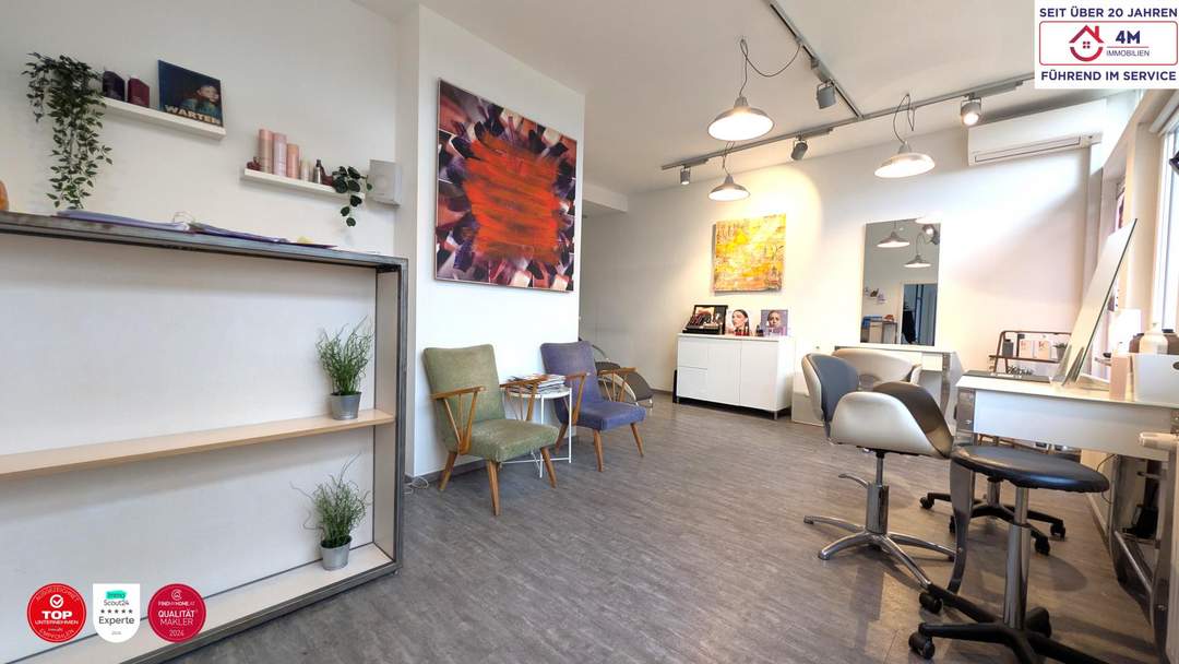 Pflegeleichtes Investment: 4,3 Prozent IST-Rendite dank etabliertem Friseursalon