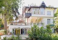 JUGENDSTILVILLA mit PRACHTGARTEN in DORNBACH