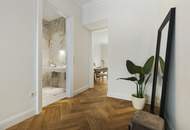 Charmant renovierte Altbauwohnung mit Terrasse und Garten in bester Lage