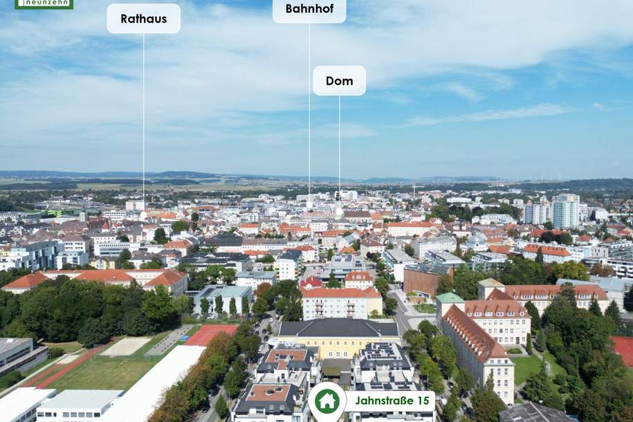 Wundervolle Gartenwohnung nahe Hammerpark!, Wohnung-miete, 915,17,€, 3100 Sankt Pölten(Stadt)