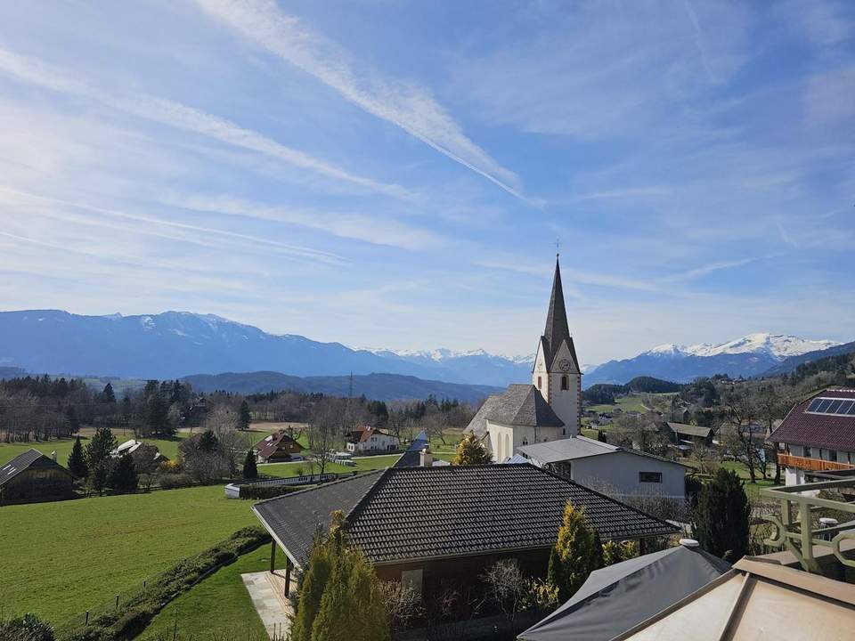 Zauberhafte Wohnung am Millstätter Sonnenplateau mit weitem Panoramblick