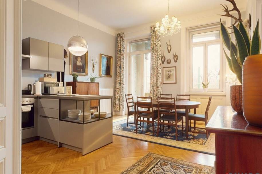 Prunkvolle 4-Zimmer Wohnung mit Loggia I Schönbrunn Blick I AirBnB Vermietung gestattet I 360° Rundgang Verfügbar, Wohnung-kauf, 669.000,€, 1140 Wien 14., Penzing