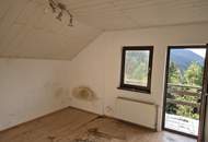 Sanierungsbedürftiges Eigenheim mit sensationellem Ausblick in die Berge