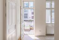 Zauberhafte Altbauwohnung mit großzügigem BALKON und GARAGE – ruhige Toplage direkt beim Karlsplatz