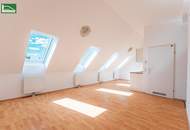 Freundliche DG-Wohnung in Sechshaus - 5 Gehminuten zu U4 und U6! Schlafzimmer in Hofruhelage!