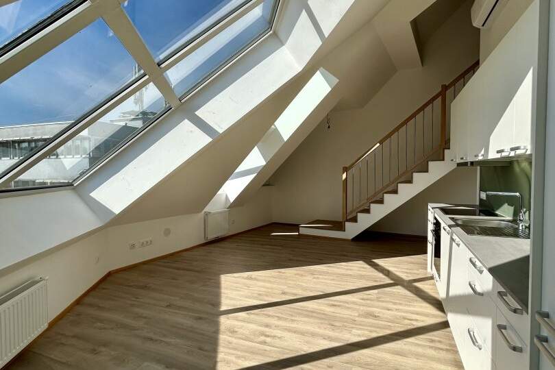 Traumhafte Dachgeschoßwohnung in Klosterneuburg – Erstbezug mit Terrasse!, Wohnung-miete, 1.573,49,€, 3400 Tulln