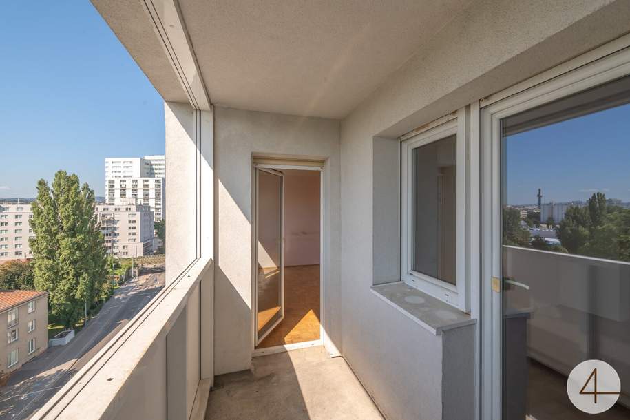 * sanierungsbedürftig * 8. Stock - Fernblick * 3 Zimmer, Wohnung-kauf, 349.000,€, 1200 Wien 20., Brigittenau