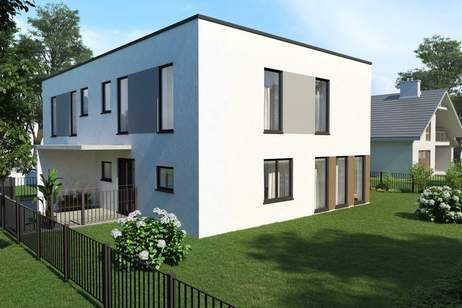 ++ NEUES DOPPELHAUSPROJEKT ++ Baubeginn in Kürze, Haus-kauf, 590.000,€, 2201 Korneuburg