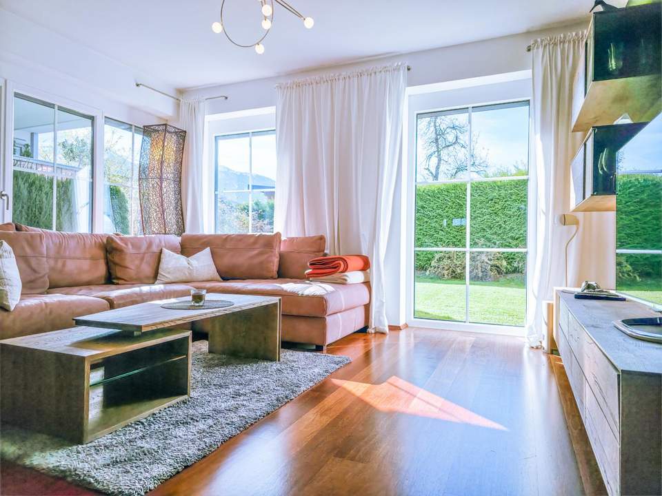 Sonnenplateau – 3-Zimmer-Terrassenwohnung inkl. Garten & 2 Doppelparker in traumhafter Lage!