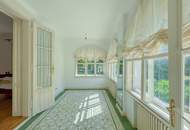 Elegante Wohnung in historischer Villa mit Dachterrasse und Blick ins Grüne