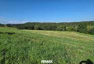 Baugrundstück mit viel Sonne im oststeirischen Hügelland 15 km von Graz!