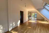 "3 Zimmer Dachgeschosswohnung mit zwei Balkone und Garage"