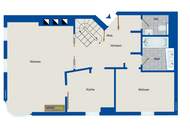 Außergewöhnliche Dachgeschossmaisonette im begehrten Stadtteil St. Nikolaus.