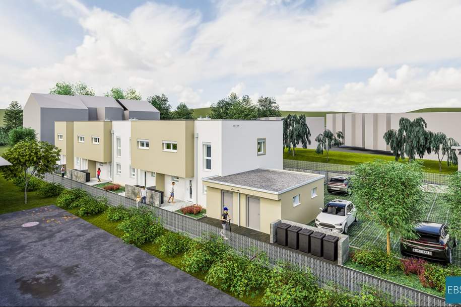 Geräumiges Reihenhaus zum Wohlfühlen - RH 4, Haus-miete, 1.088,00,€, 7551 Güssing