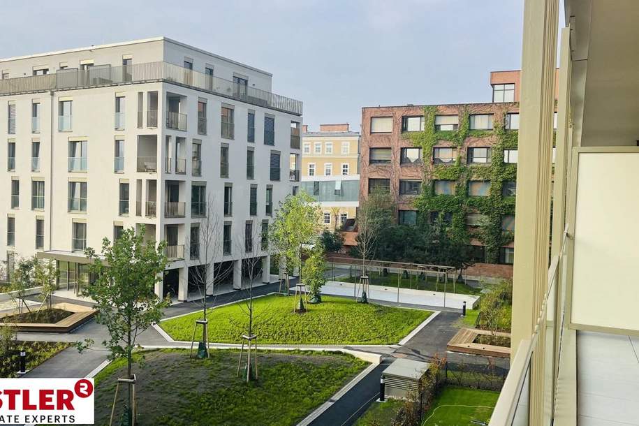 D2 Stadtoase- toller Schnitt in den ruhigen Innenhof, Wohnung-miete, 779,19,€, 4020 Linz(Stadt)