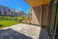 Barrierefreie Gartenwohnung am Stadtrand - provisionsfreier Erstbezug