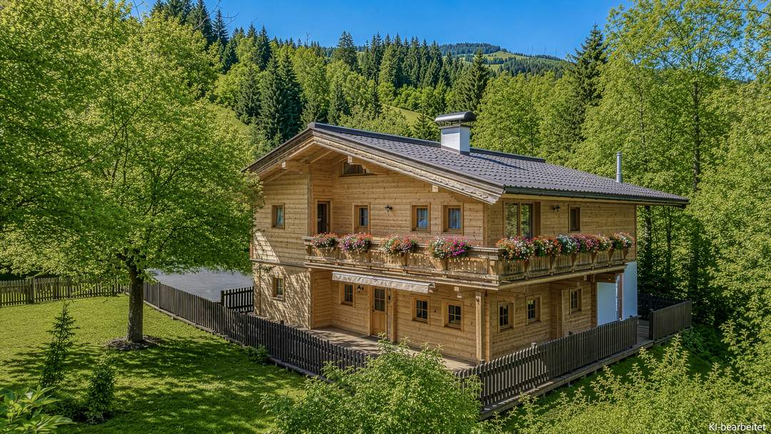 Tirolerhaus mit über 3.800 m² Grund in idyllischer Ruhelage