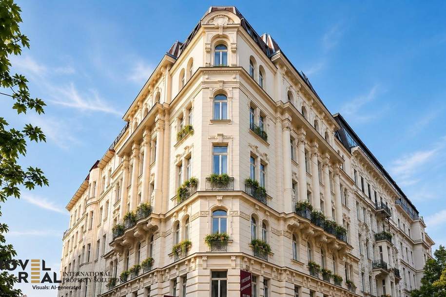 Zwei charmante Altbauwohnungen – flexibel nutzbar, vereint oder getrennt!, Wohnung-kauf, 2.700.000,€, 1010 Wien 1., Innere Stadt