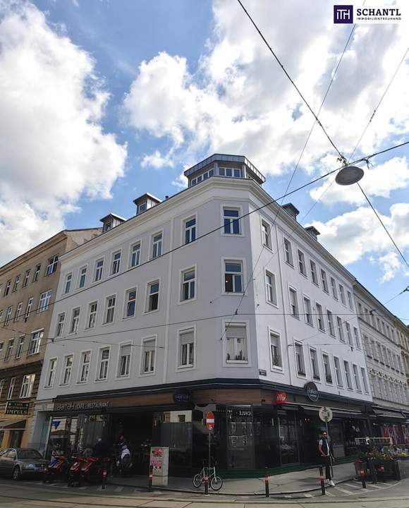 + Rohdiamant + Sanierungsbedürftige Altbauwohnung + perfekte Infrastruktur