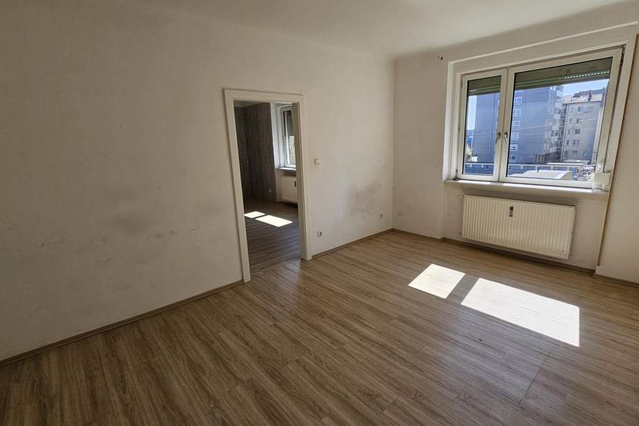 Sehr günstige 2 Zimmerwohnung - - unbefristeter Mietvertrag, Wohnung-miete, 358,82,€, 8020 Graz(Stadt)