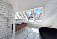 Außergewöhnliche DG-Maisonette mit 2 Terrassen beim Naschmarkt mit Garage im Haus