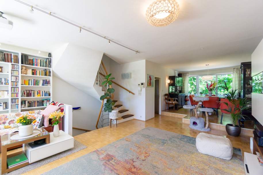 Reihenhaus-Highlight mit schönem Garten - Einkauf, Schule und Öffis "vor der Türe", Haus-kauf, 745.000,€, 1140 Wien 14., Penzing