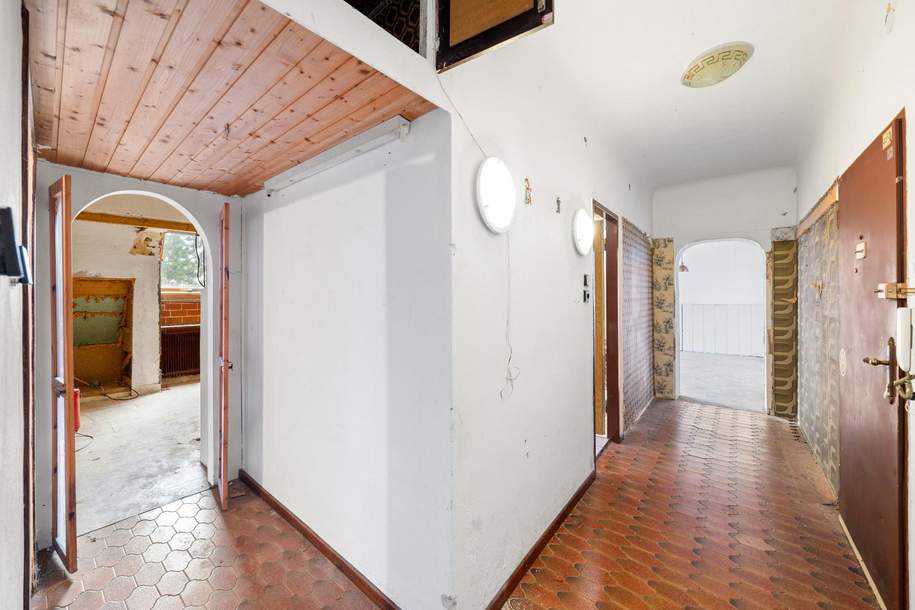 Dachgeschosswohnung zum Sanieren, Wohnung-kauf, 266.000,€, 1210 Wien 21., Floridsdorf