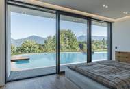 Luxus-Wohnhaus mit Schwimmteich in traumhafter Ruhe-/ & Aussichtslage im Rosental
