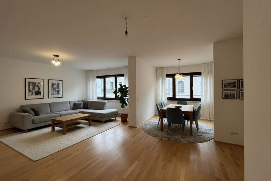 1030 Nähe Stadtpark! 4-Zimmer Wohnung mit 2 Bädern und großer Gemeinschaftsterrasse!, Wohnung-miete, 2.799,99,€, 1030 Wien 3., Landstraße