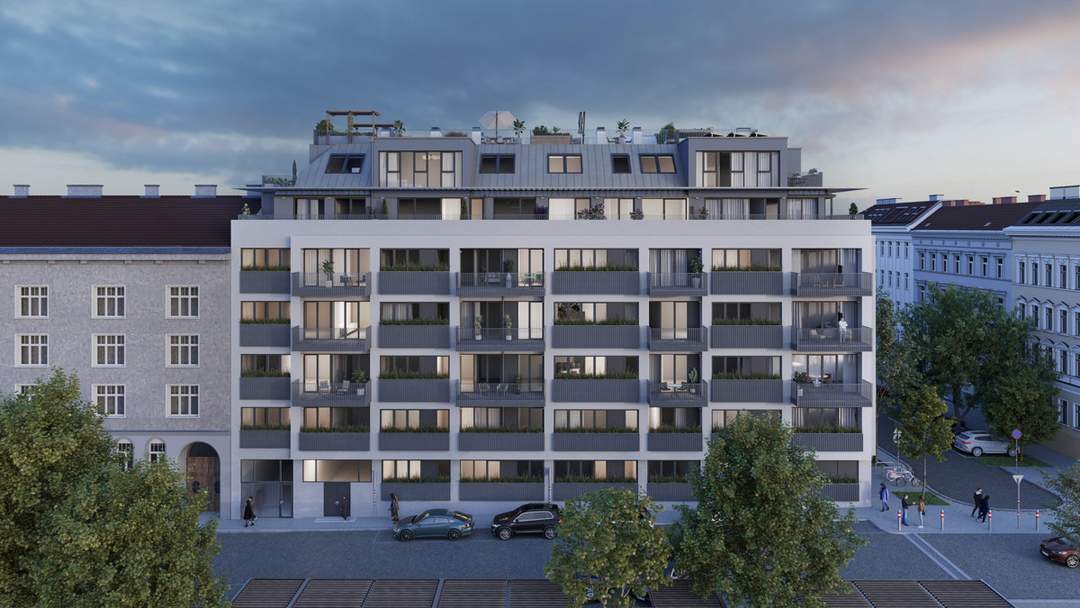 NEU: U6 - Burggasse - WOHNEN AM PARK - Urban &amp; Grün