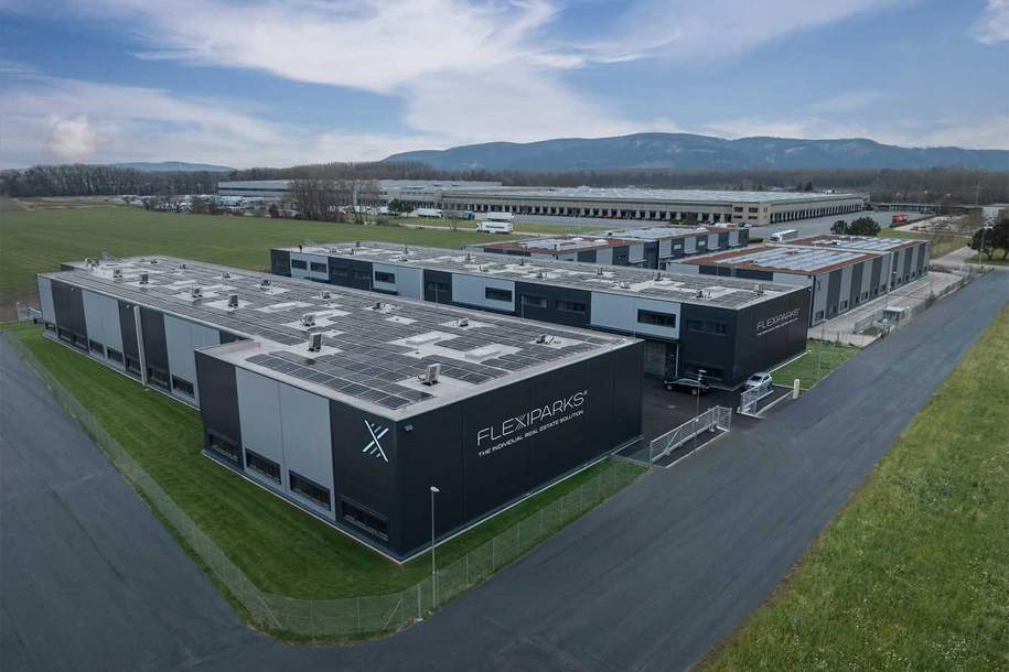 Hochmoderner Gewerbepark in Stockerau - Flexiparks Wien Nord II - RESERVIERT, Gewerbeobjekt-miete, 9,80,€, 2000 Korneuburg