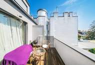 Perfekt geschnittene Dachwohnung mit großem Balkon - befristet vermietet bis 03/2027