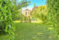 Grüne Oase in Prestige-Lage, Stilvilla mit ca. 1.600 m² Grund, Gästehaus, 2 Garagen und großem Pool